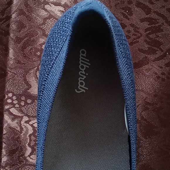 allbirds comfy Tree Breezer Women's ballet flats Size 9.5 W Color  Hazy Indigo. - Picture 7 of 13